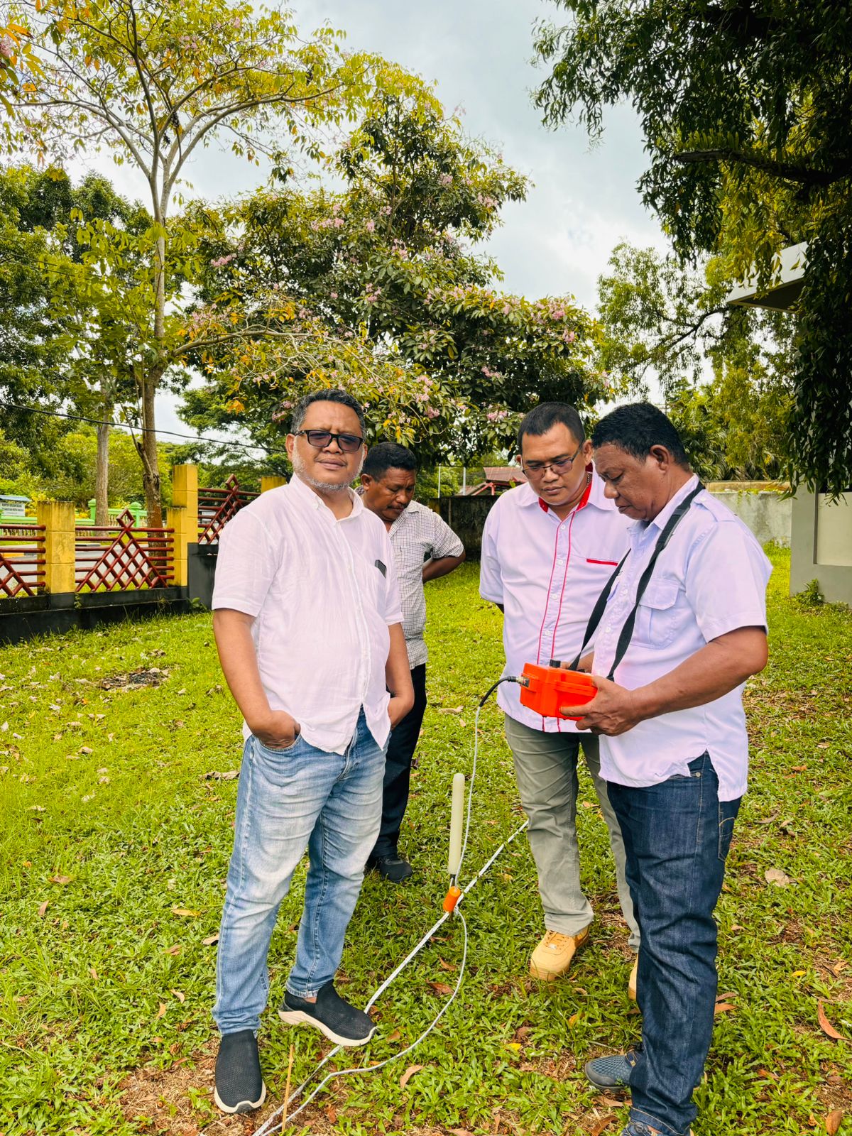 Penguatan SDM Dinas PUPR Malteng (Deteksi Sumber Air Bawah Tanah-Geolistrik) Rabu, 27 Maret 2024