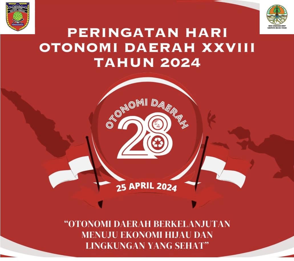 Selamat Memperingati Hari Otonomisasi Daerah Ke-28 Tahun 2024