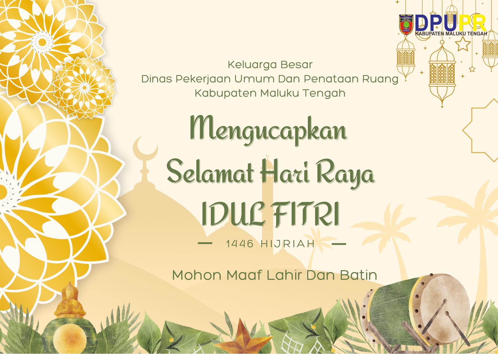 UCAPAN SELAMAT HARI RAYA IDUL FITRI