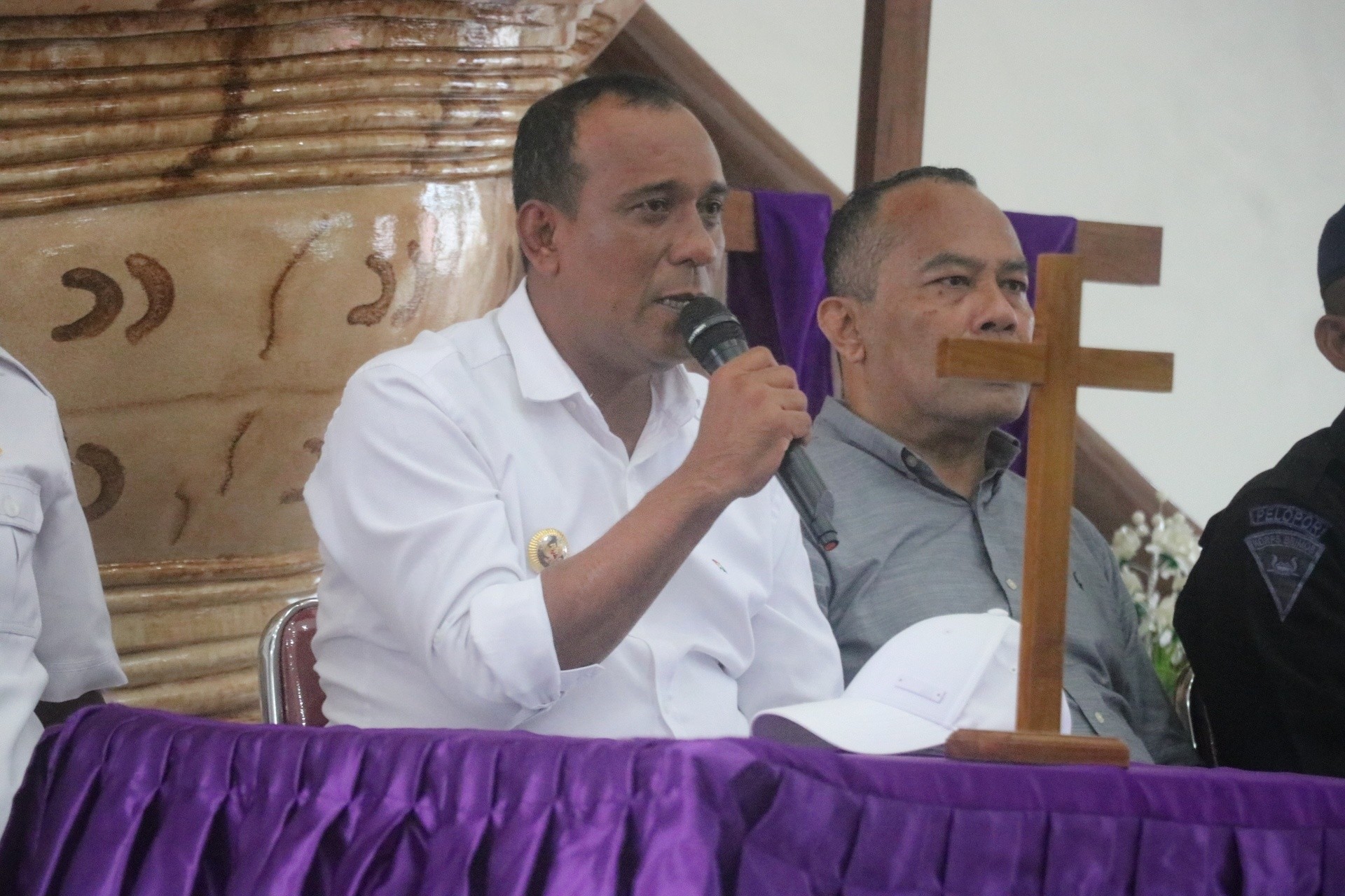 Kunjungan Bupati Maluku Tengah bersama Forkopimda Maluku Tengah di Kec. Seram Utara