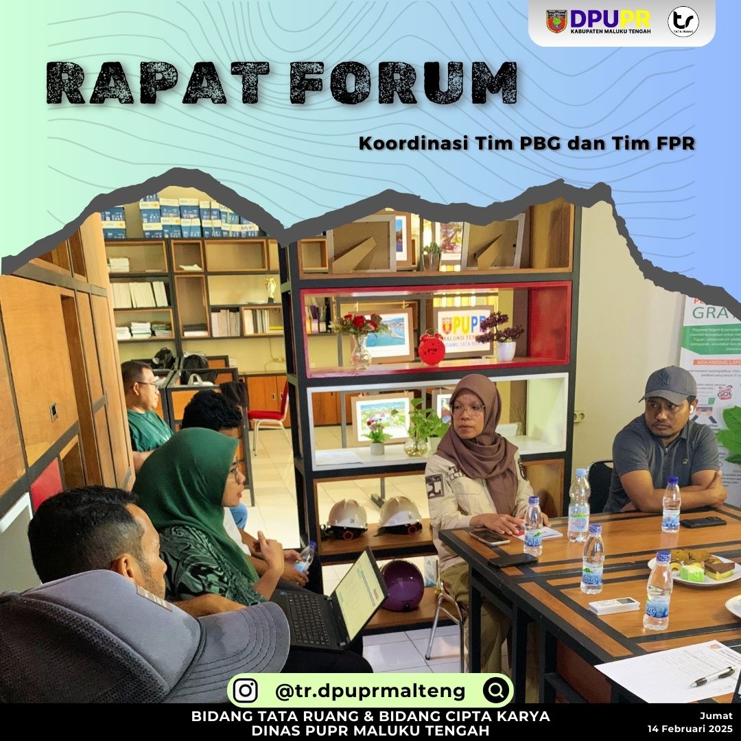 Rapat – KOORDINASI TIM PBG dan TIM FPR